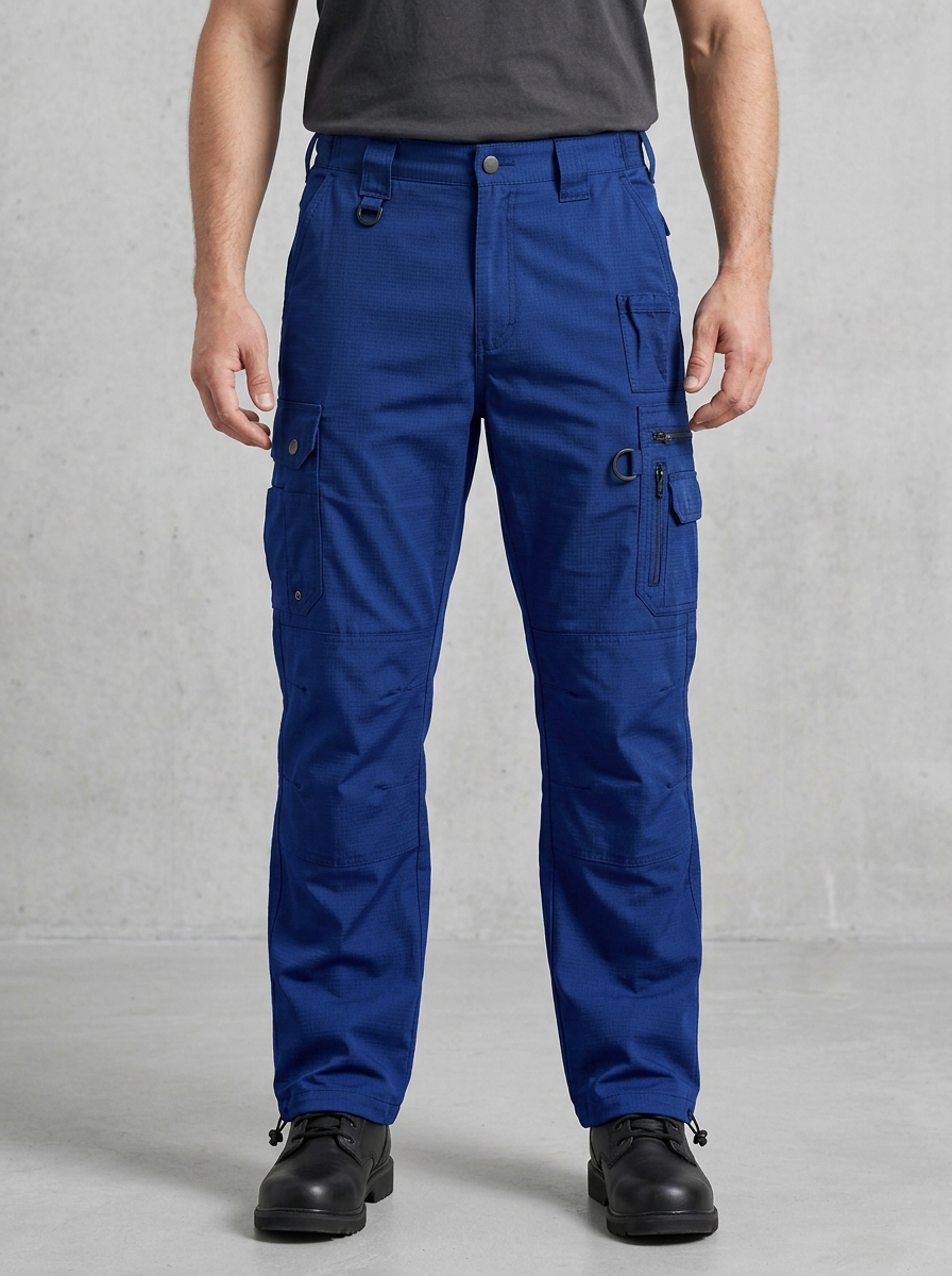 Unisex Multi-Pocket Ripstop Tactical Work Pants