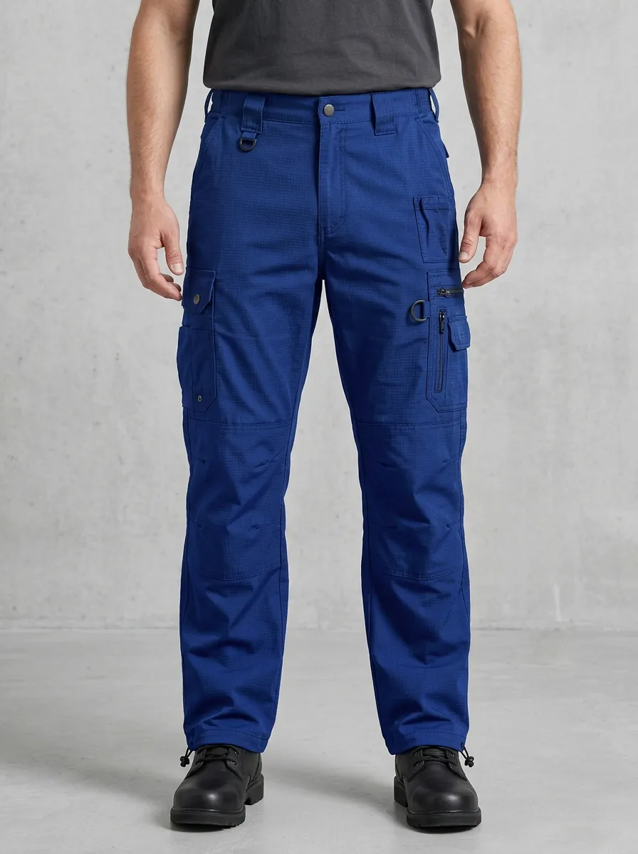Unisex Multi-Pocket Ripstop Tactical Work Pants