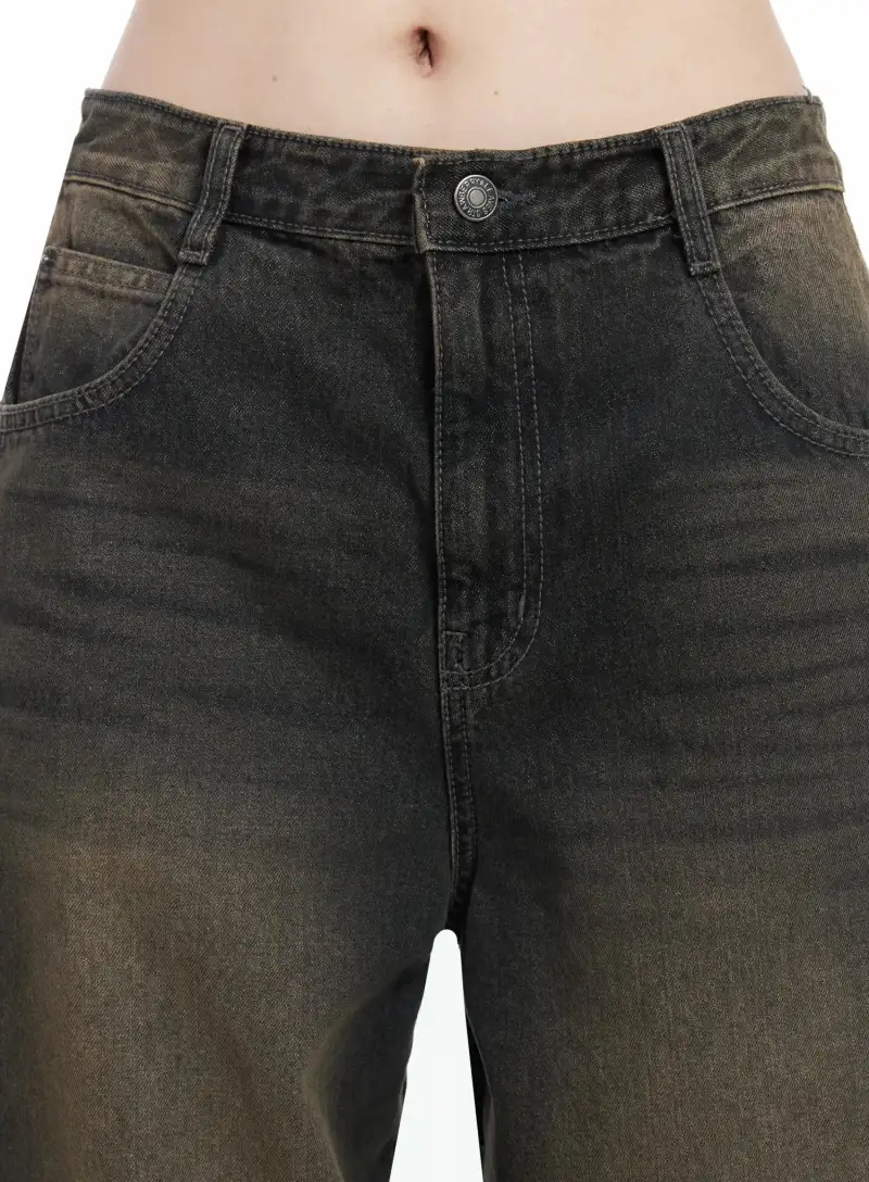 Streetwear Vintage Wide Leg Jeans