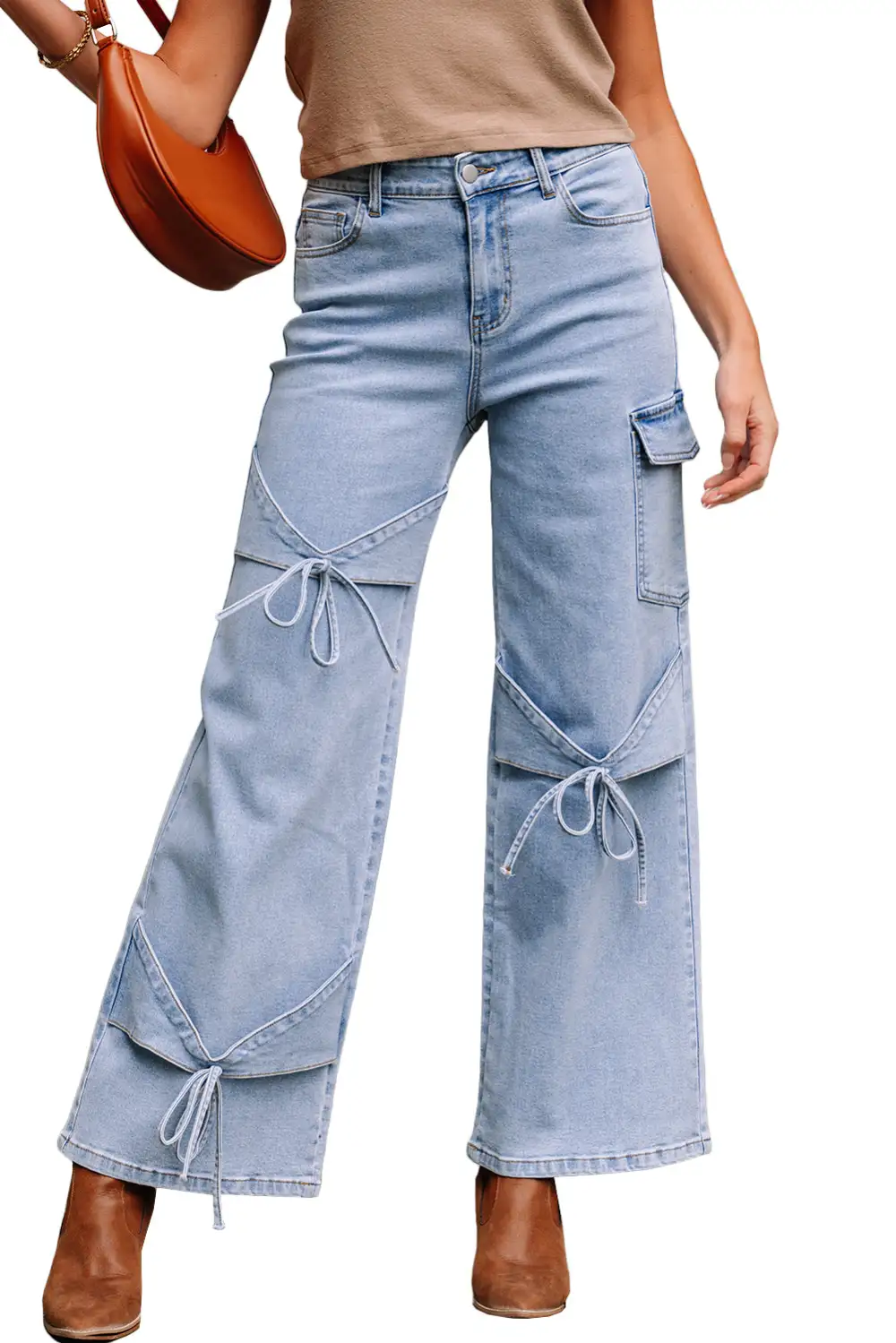 Cargo Denim Jeans