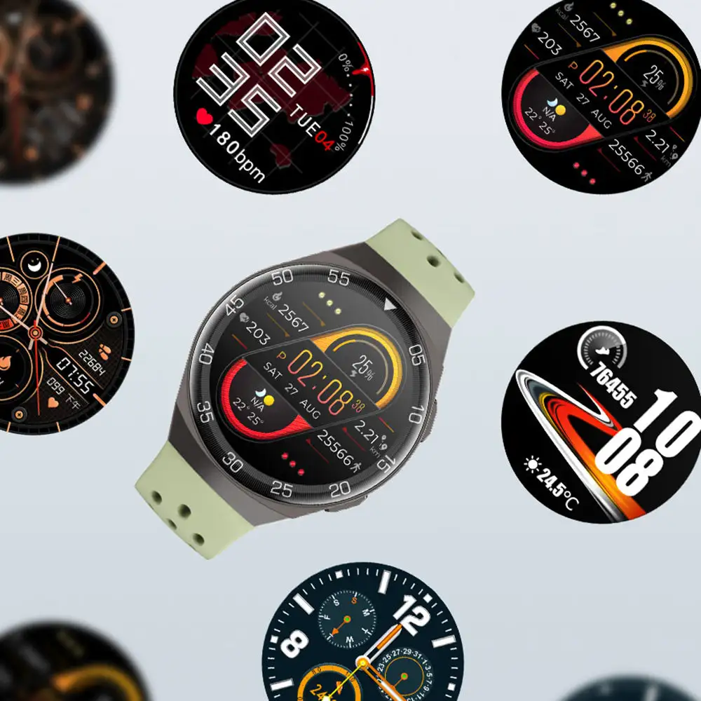 MAX1. Full Touch Screen Smartwatch. Waterproof . Round dial