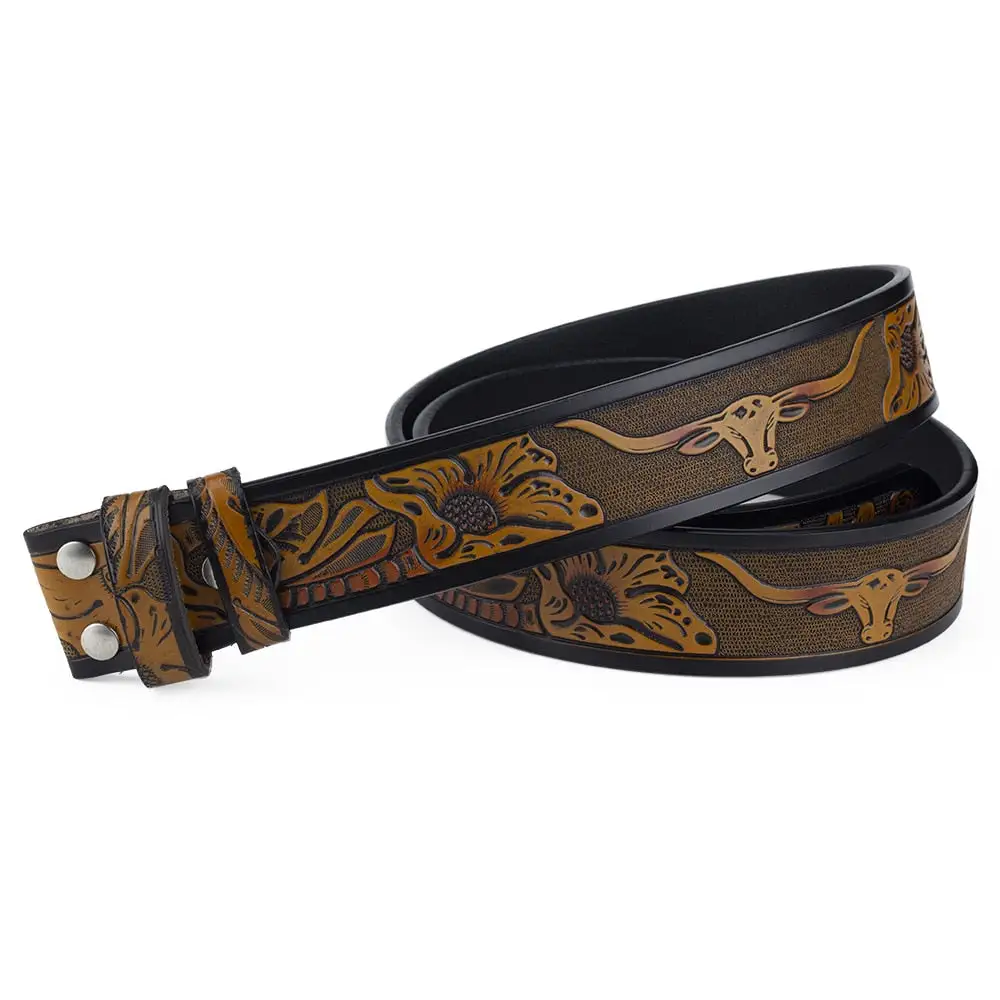 Rugged Western Inspired Classic Belt