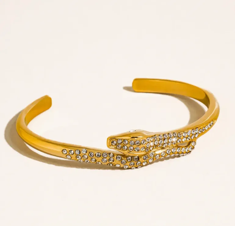 Serpent Statement Bracelet