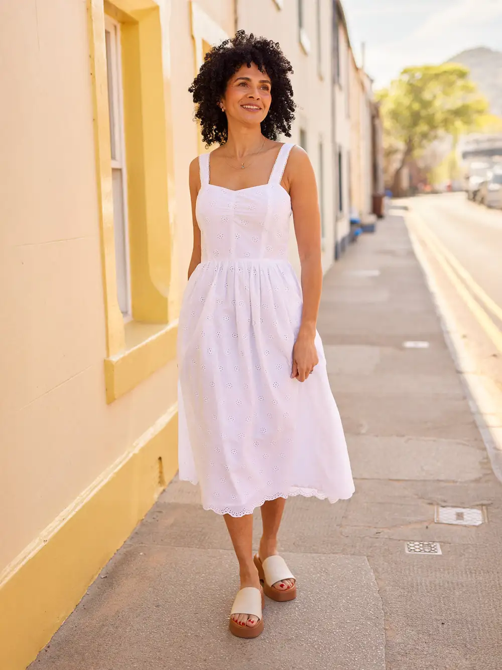 Eloise Broderie Sun Dress
