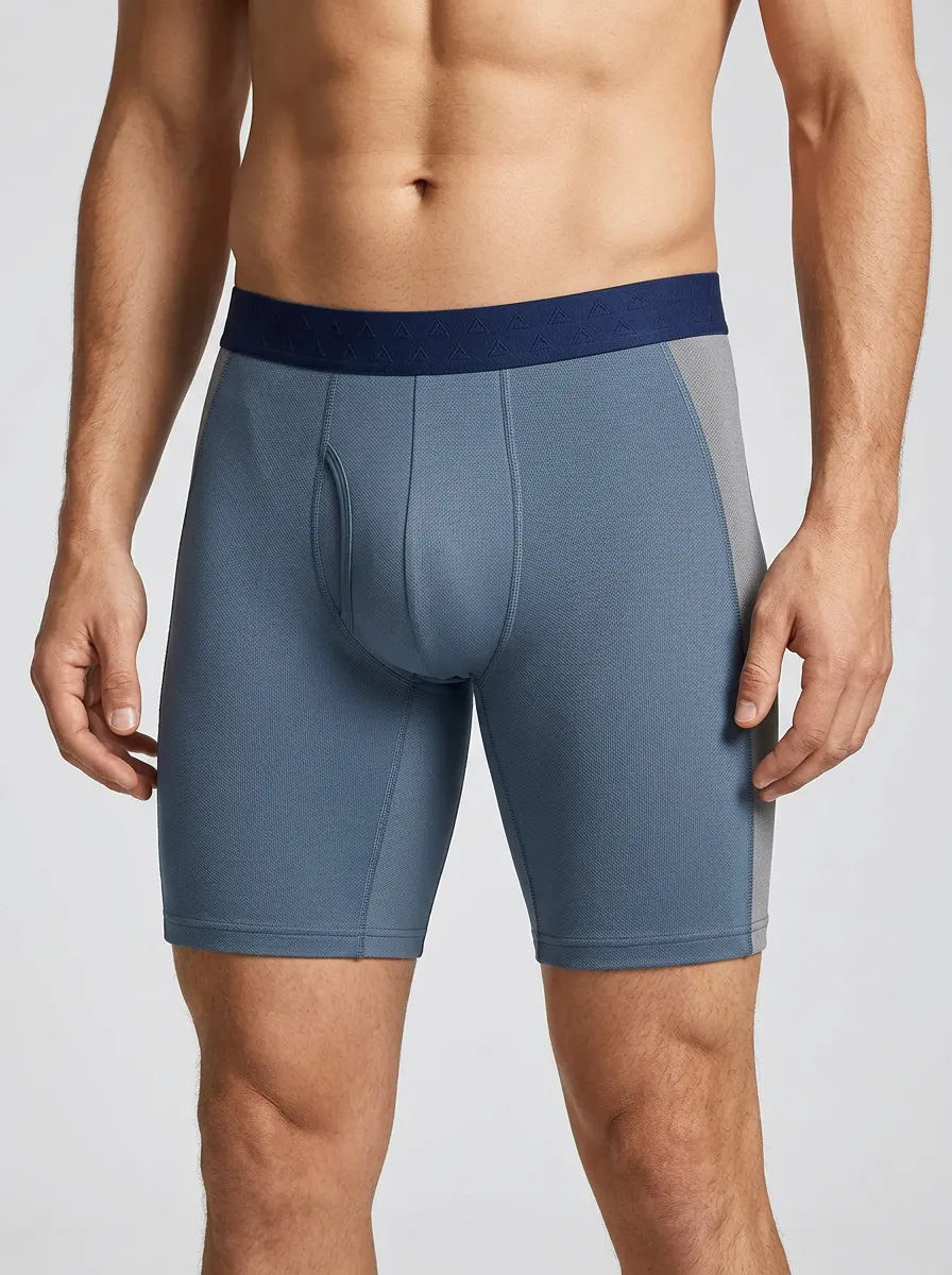 Men's Weekend Athletic Performance Mesh Boxer Briefs