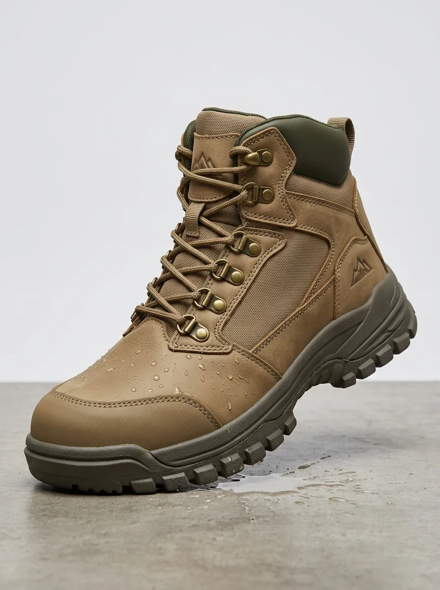 Active Hiking Outdoor Modern Look Men' Waterproof Work Boots