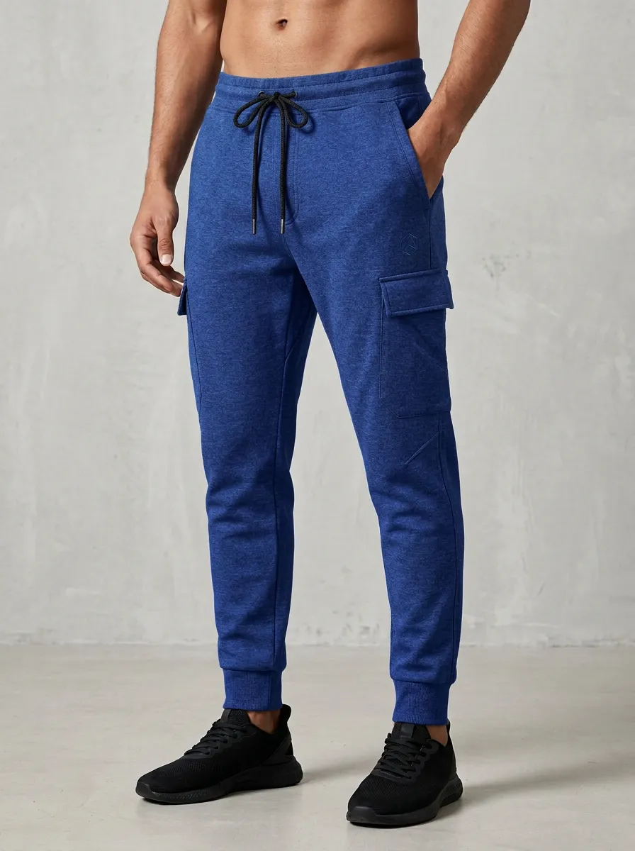 Dynamic Cargo Athletic Sport Look Men's Sweatpants
