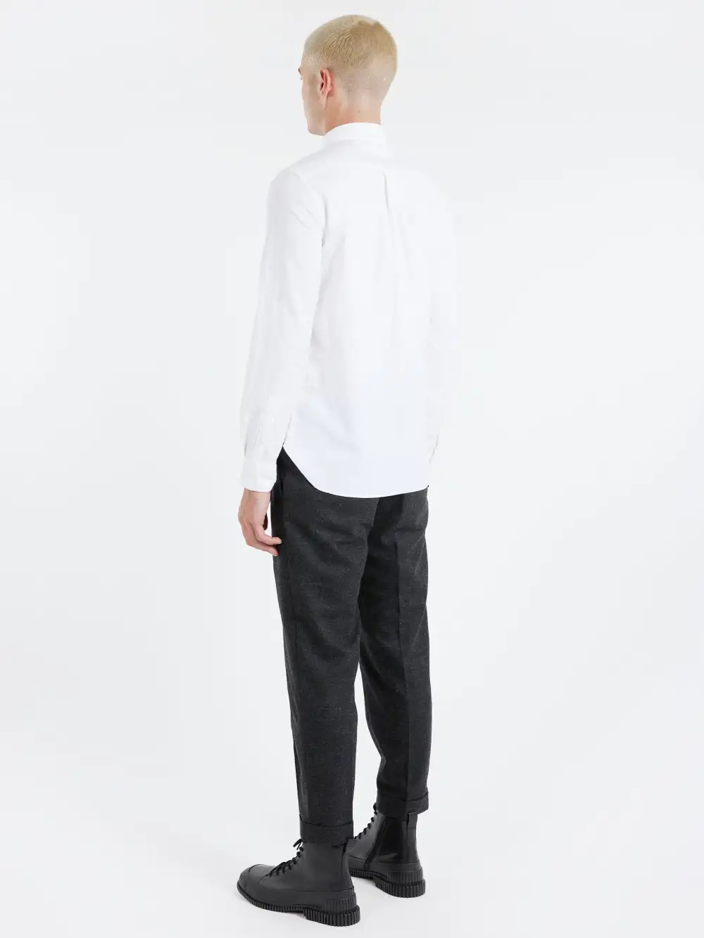 Men's Button Down Collar Long Sleeve Shirt
