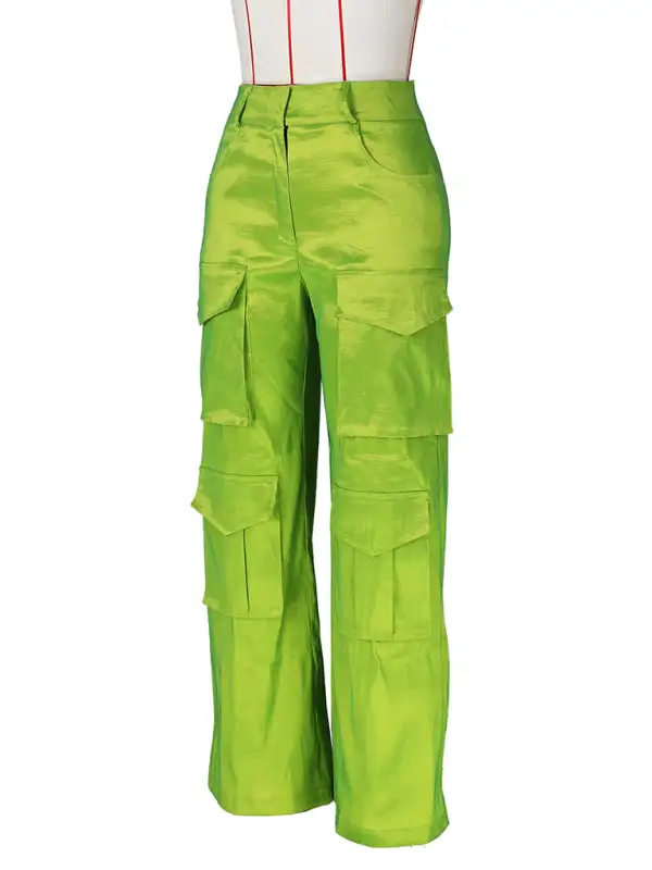 Multi Pocket Cargo Trousers Pants