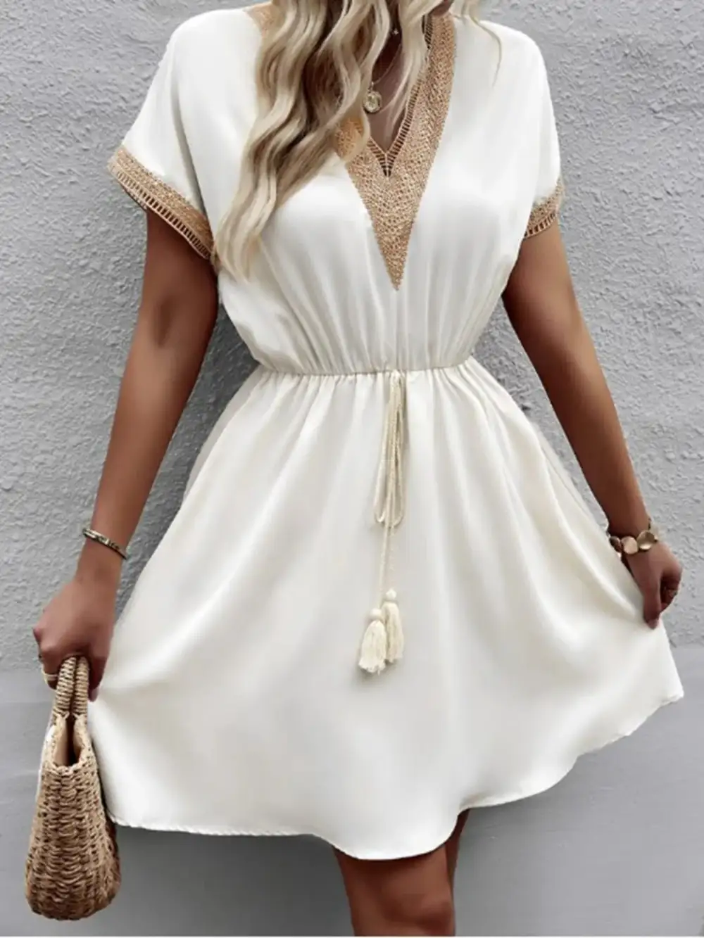 Soft A-Line Midi Dress