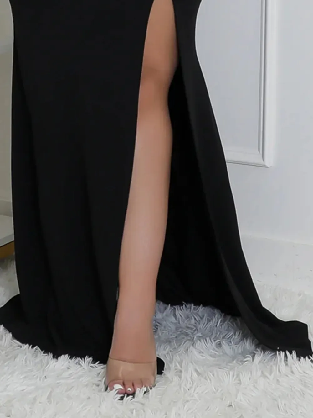 Pleated Sleeveless Dress