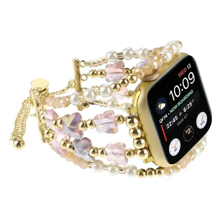 Neat Butterfly-Link Metal Bracelet Watchband