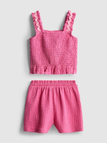 1.5-8yrs | Crinkle Textured Top and Shorts Set detail 1
