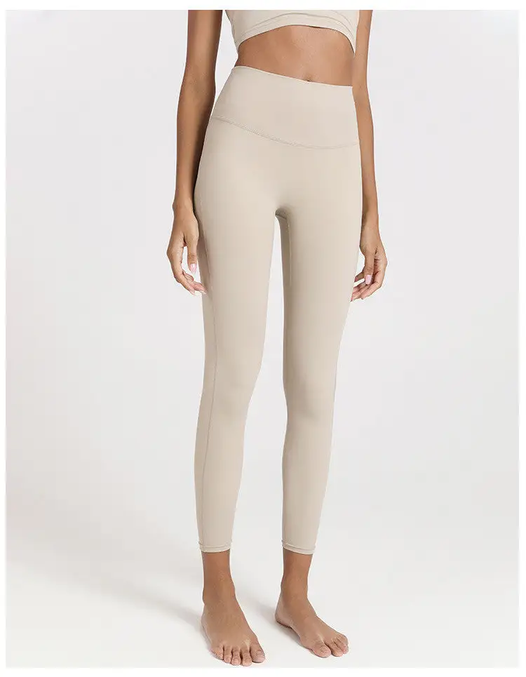 High Waist Pocket Yoga Pants Elastic Soft Quick Dry Leggings