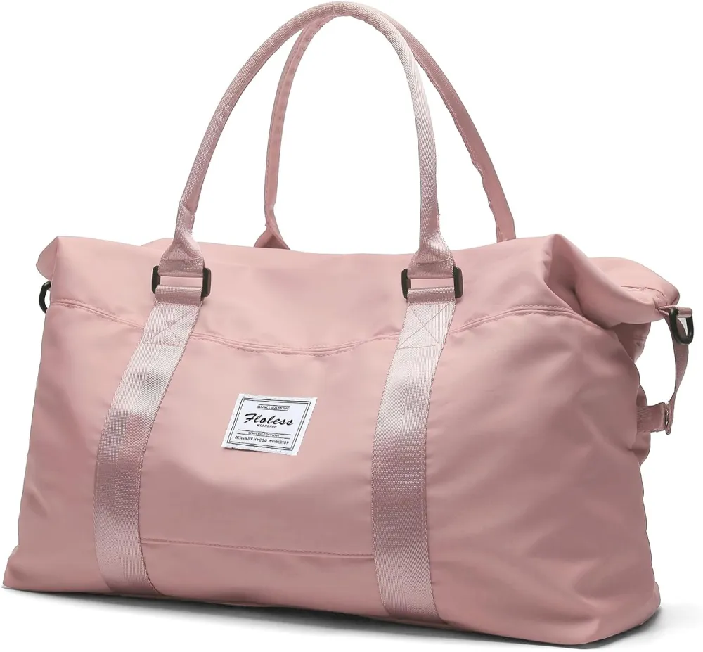 Travel Duffel Bag, Carry On Overnight Weekender Bags for Women