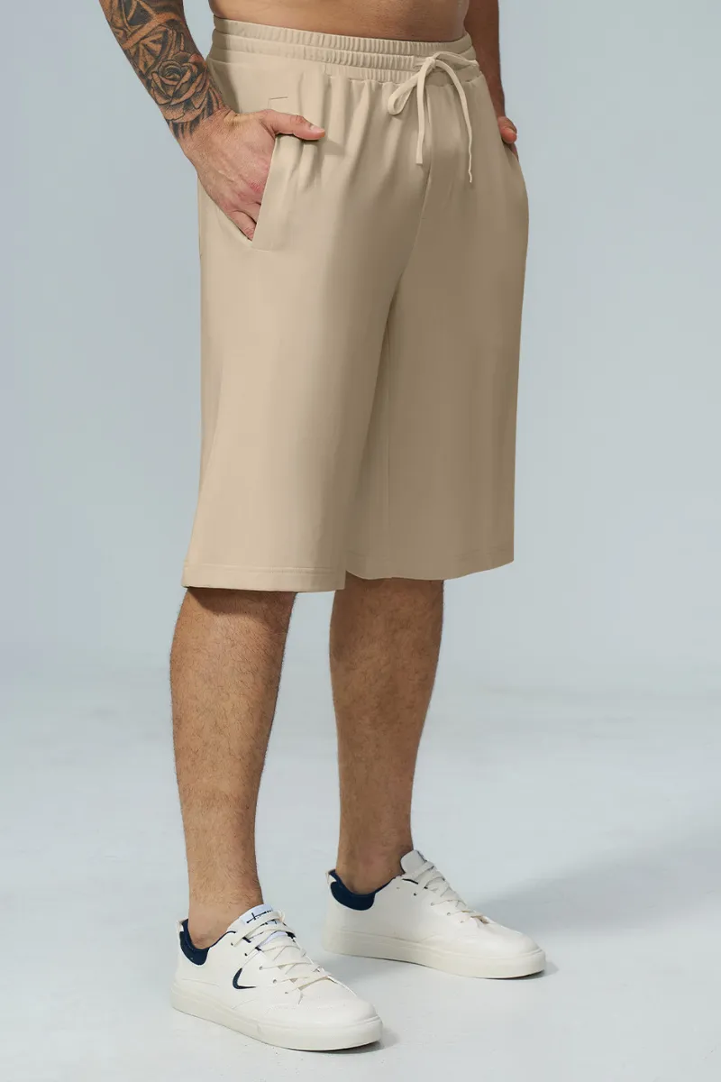 Breathable Drawstring Relaxed Fit Athletic Shorts