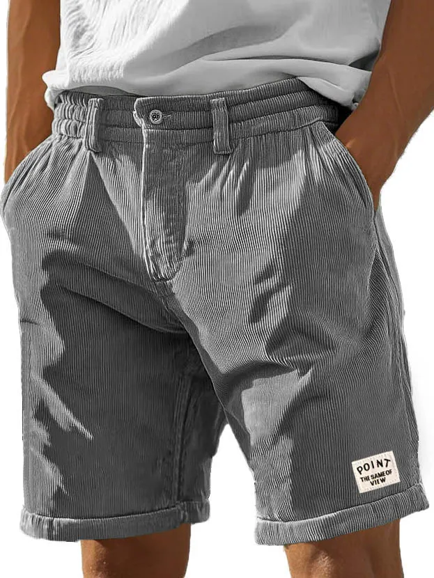 Workwear Corduroy Pocket Shorts