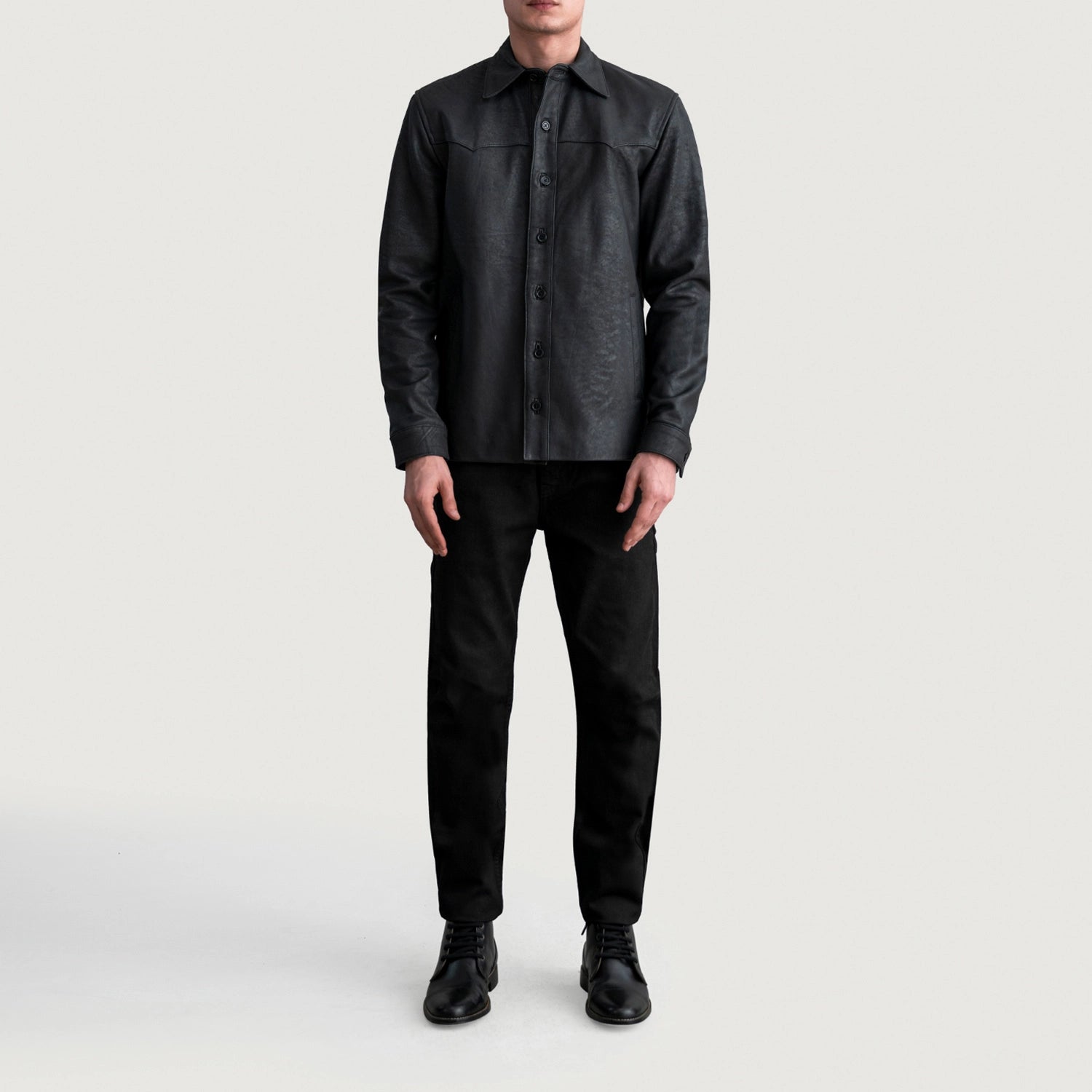 Men's Casual Leather Jacket