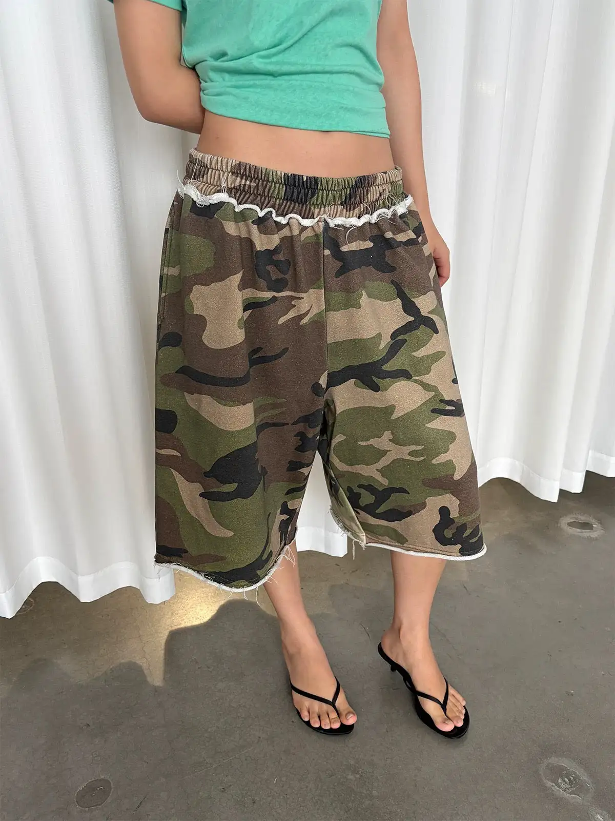 Statement Camouflage Shorts