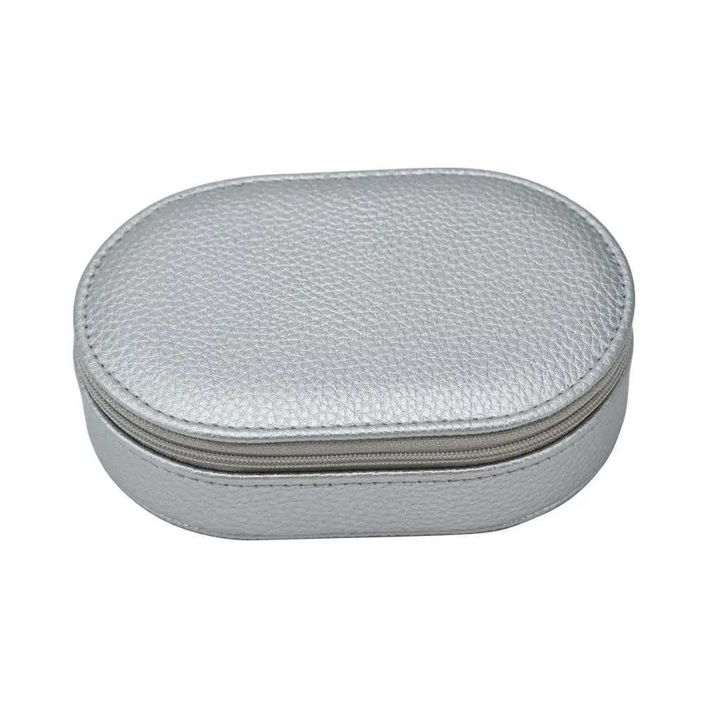 Oval Travel Jewelry Case