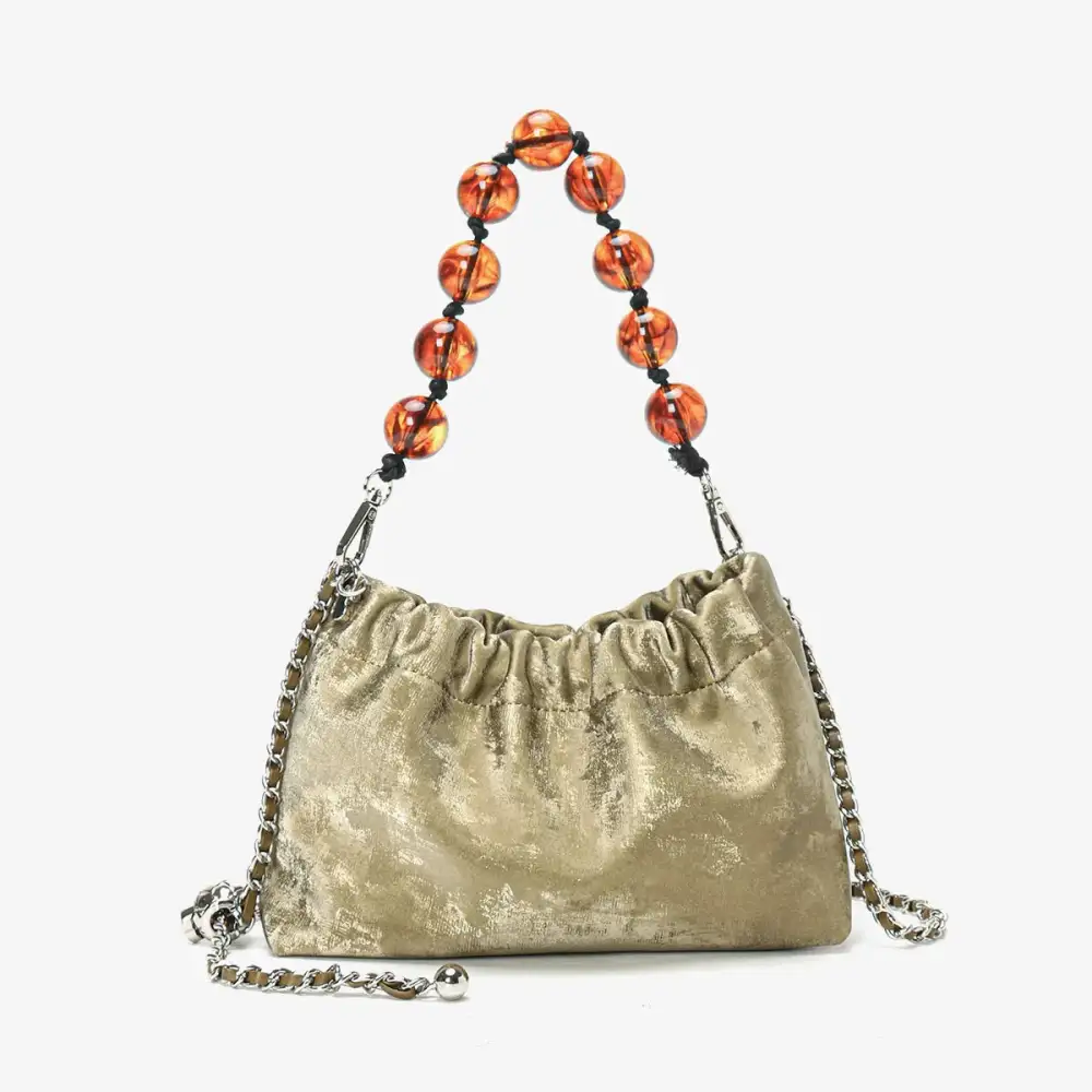 Heritage Collection: Vintage Multi-Pocket Leather Shoulder Bag