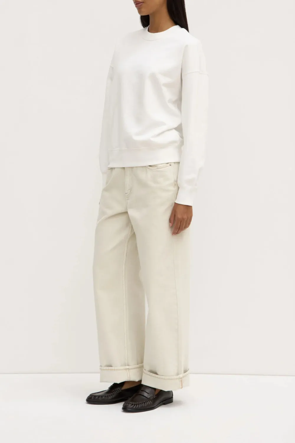 Solid Color Casual Women's Top