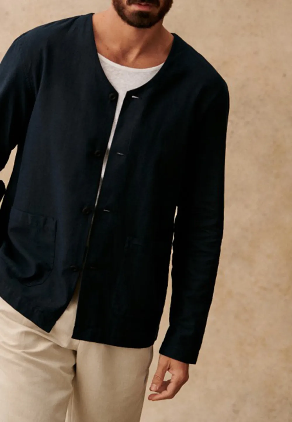  V Neck Jacket