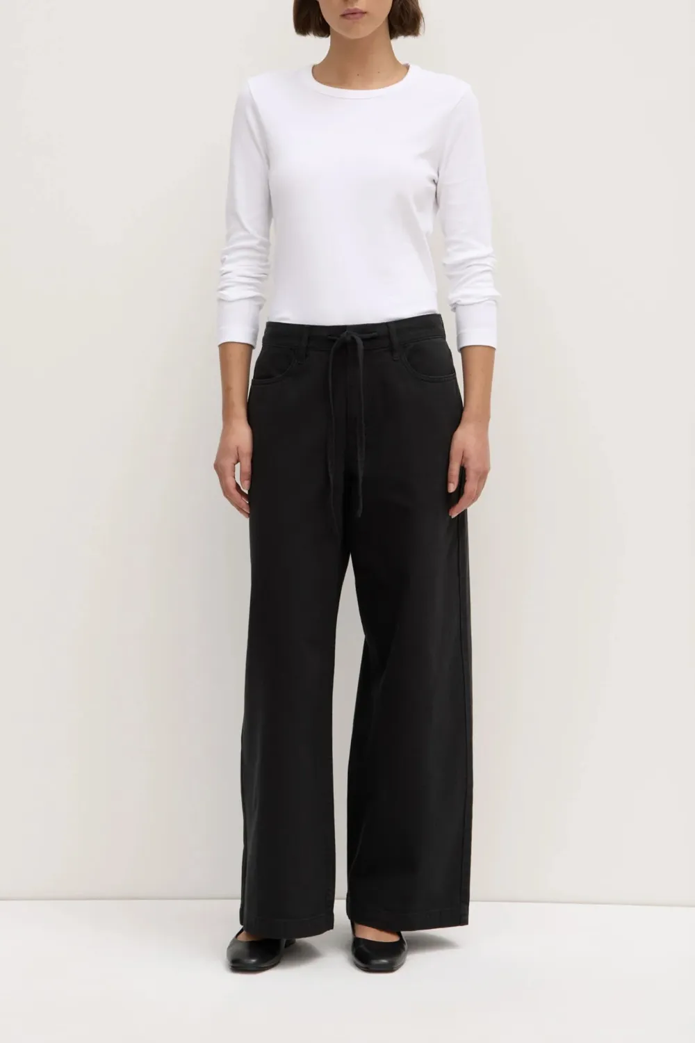Twill Cotton Pants