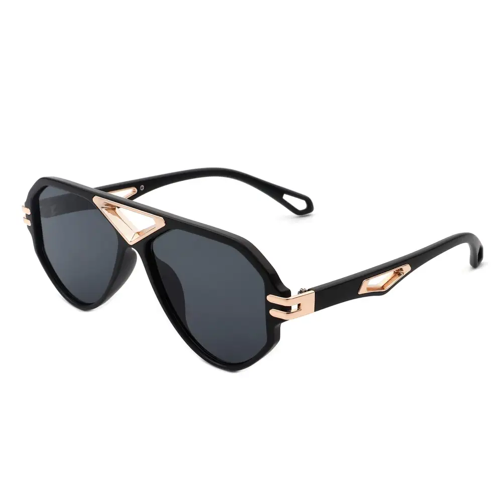 Jelly Round Geometric Frame Sunglasses