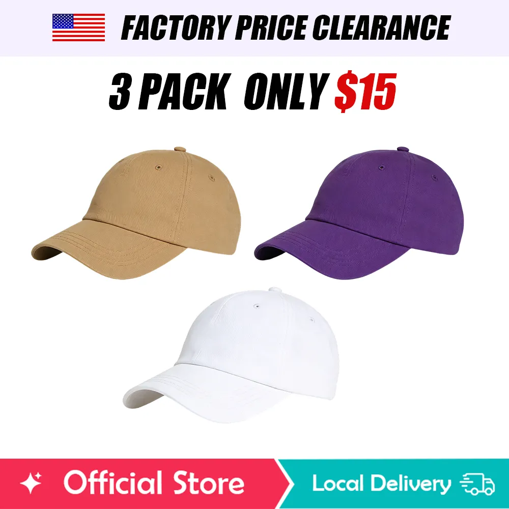 3 PACK Off-Duty Cap