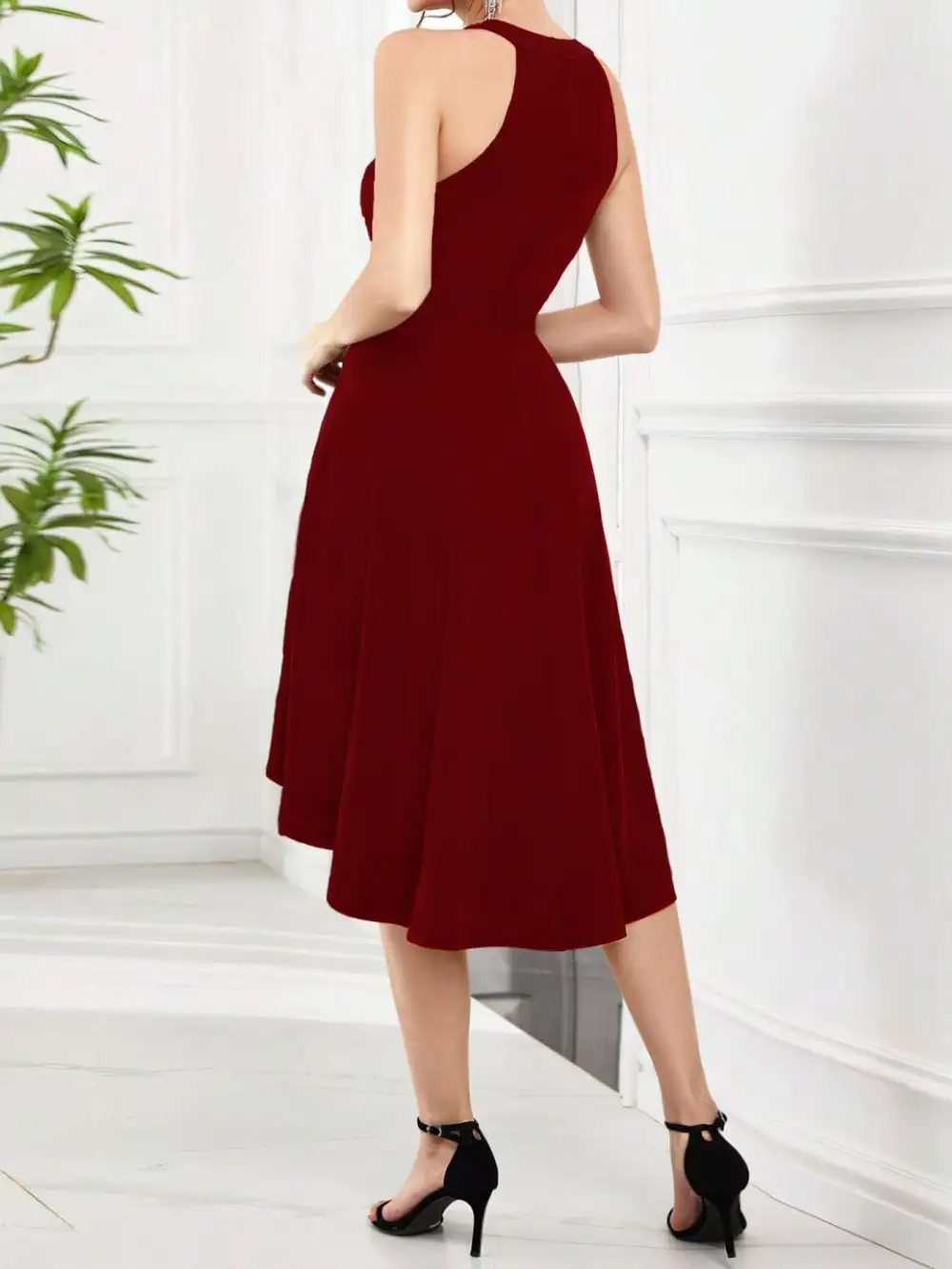 Comfort Fit Sleeveless Dress