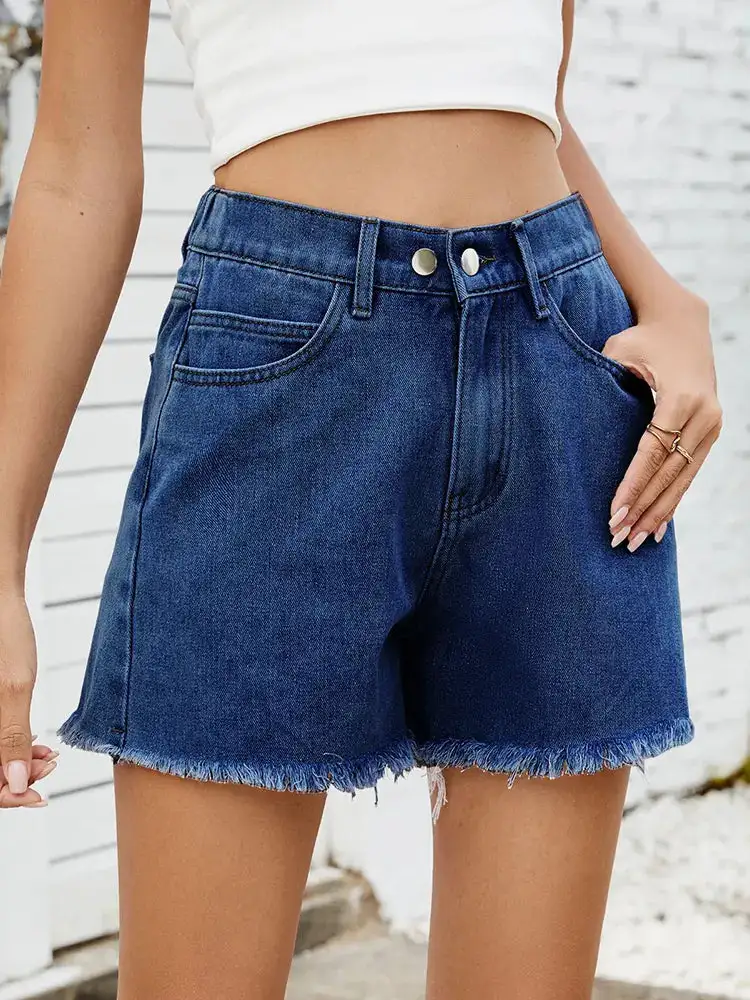 Slimming Denim Shorts