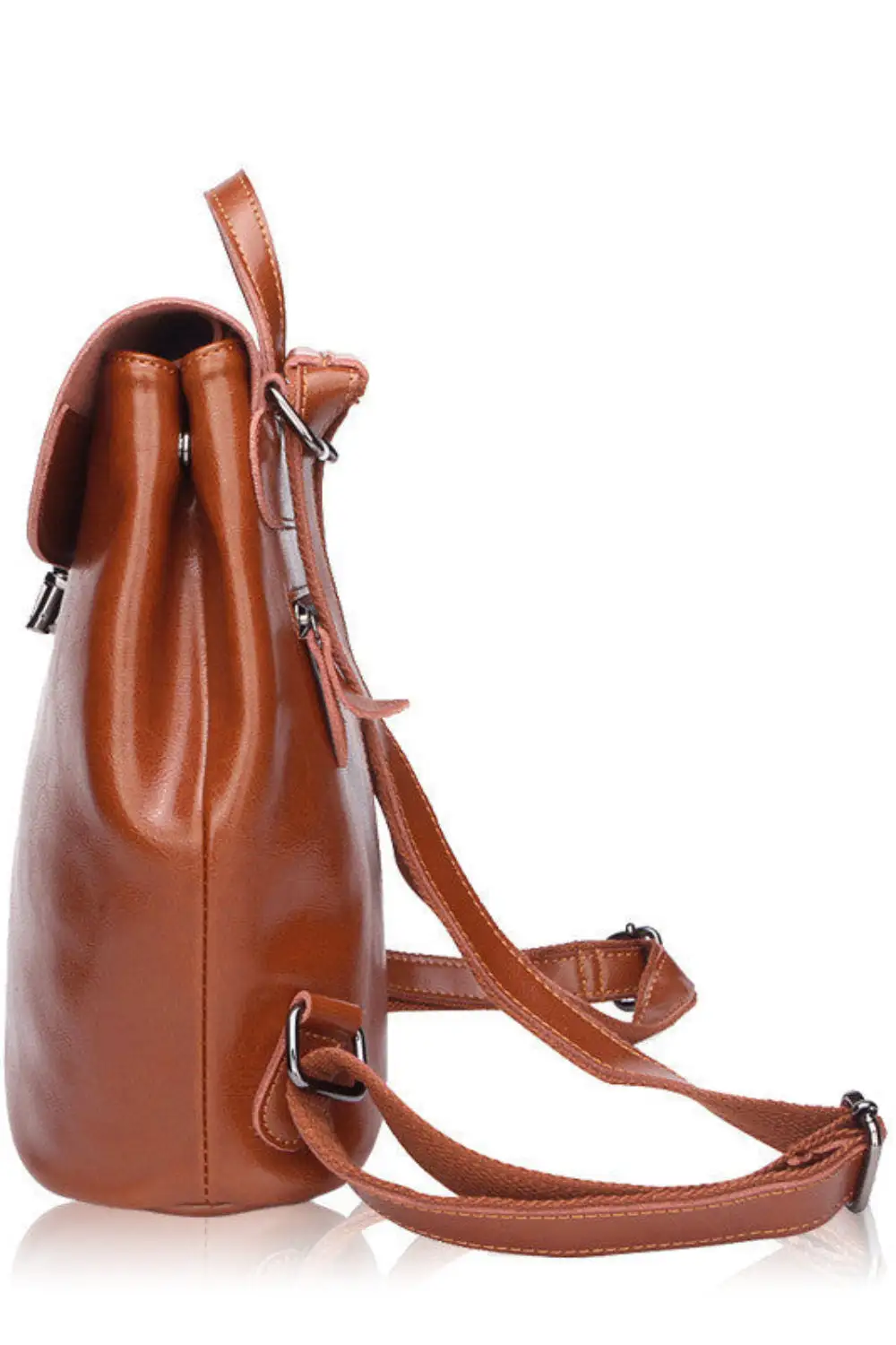 Versatile 5-in-1 Leather Bag Set Backpack Crossbody Shoulder