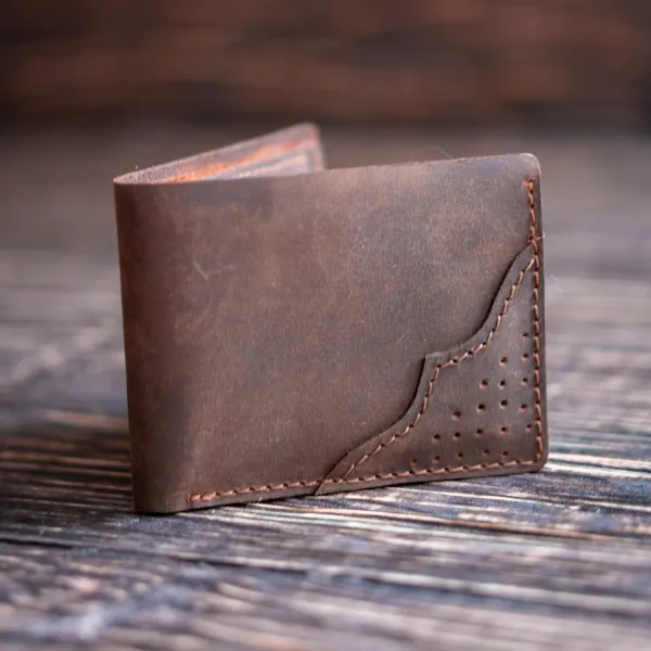 Everyday Compact Leather Wallet