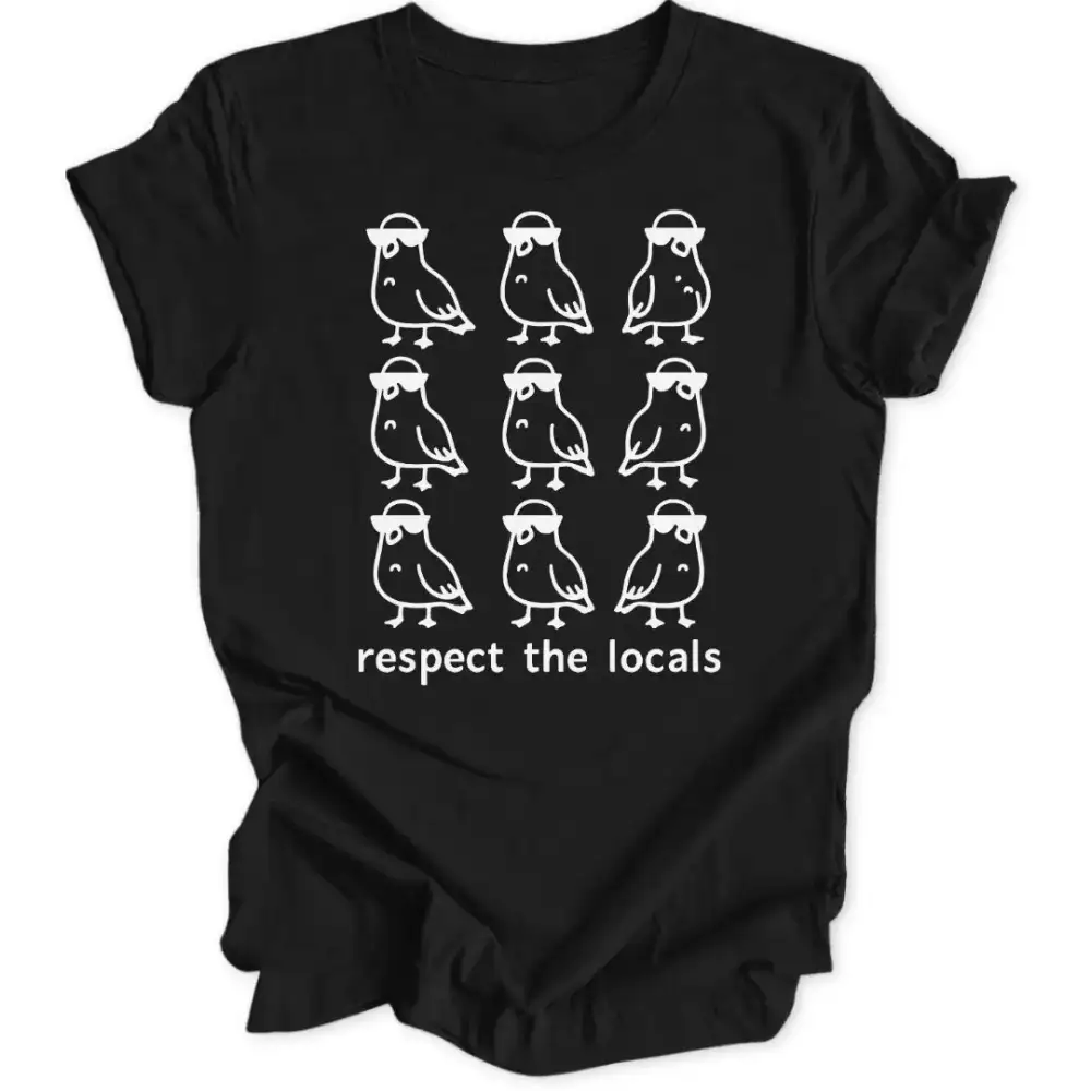 Respect Cool Pigeons Unisex T-Shirt