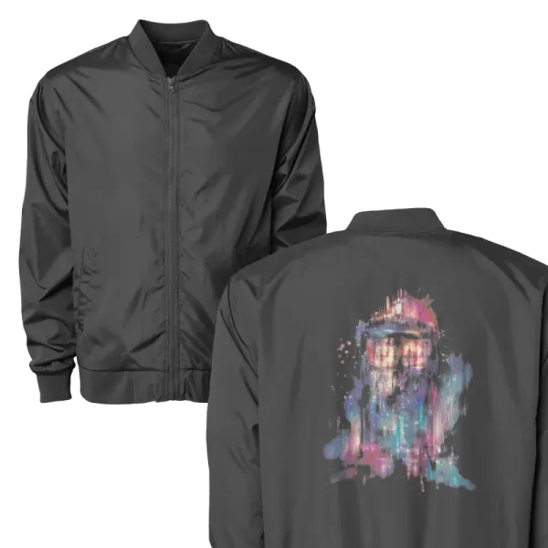 Nerdy Sci-Fi Bomber Jacket