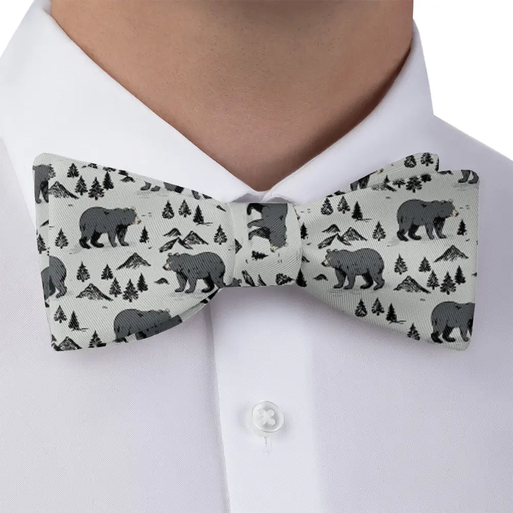 Animal Motif Bow Tie