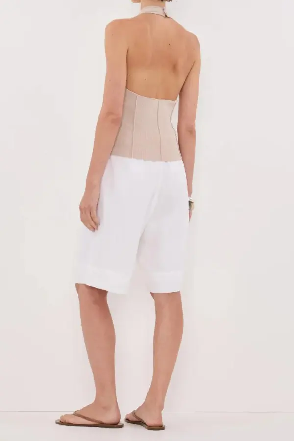 HALTER KNIT TOP