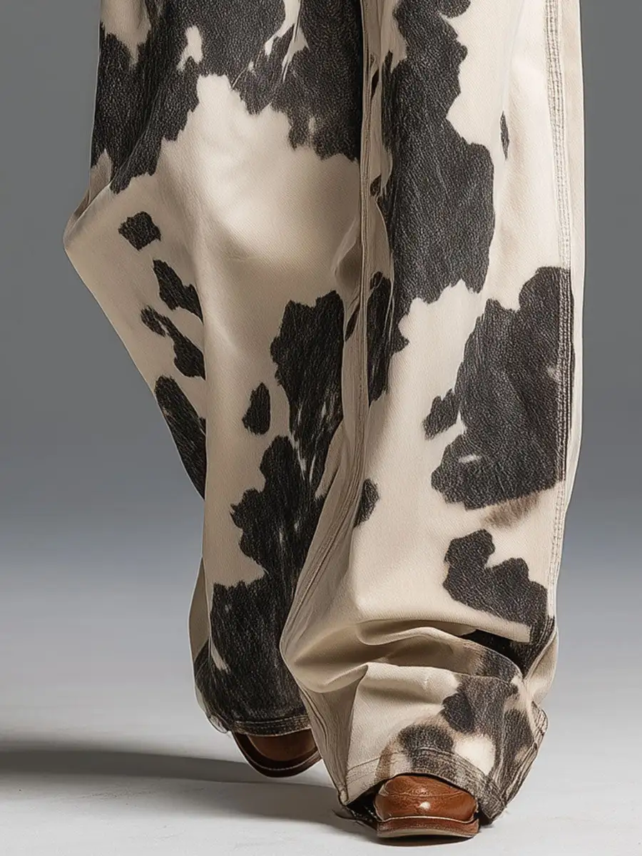 Western-Inspired Retro Boho Pants