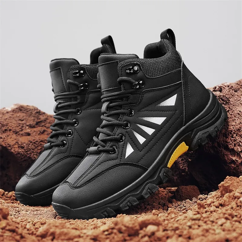 Men's Grip Sole Work Shoes