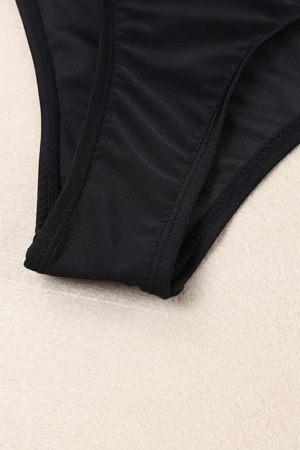 Swimwear One Shoulder Cut out One-piece Swimsuit