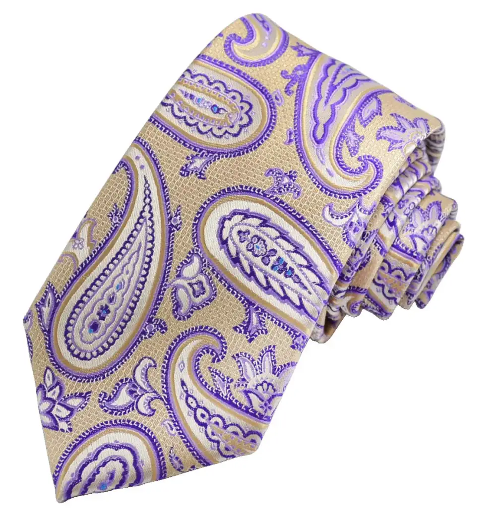 Clean Paisley Men's Necktie
