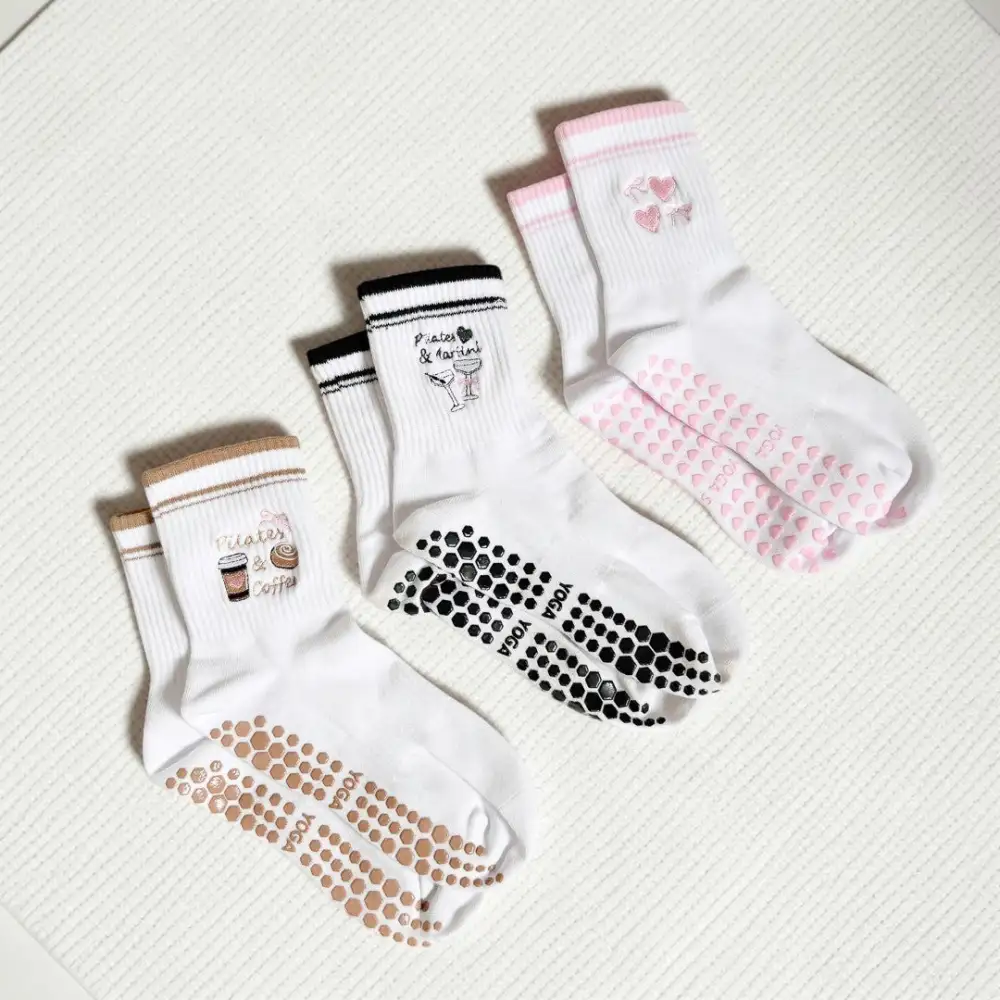 Pilates Grip Socks Pack