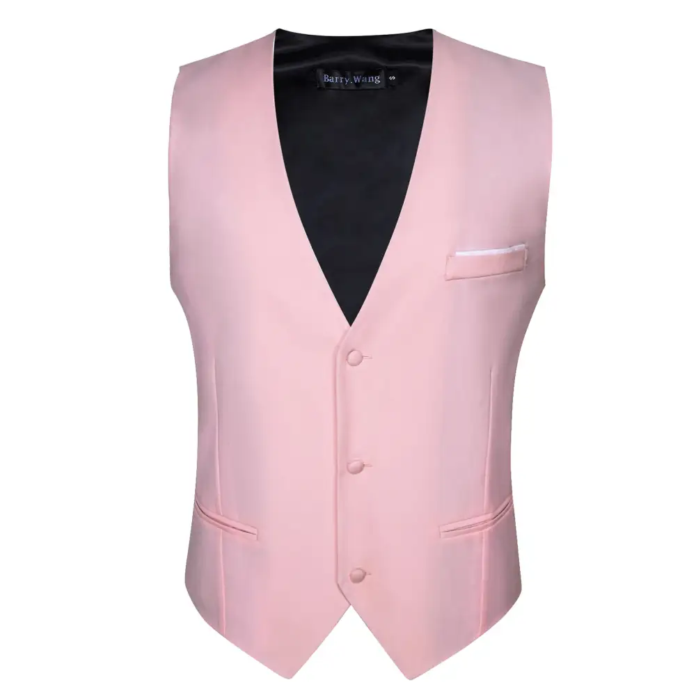 Refined Solid Slim Fit Formal Dress Vest
