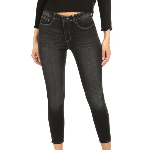 Everyday Cotton Denim Cropped Jeans