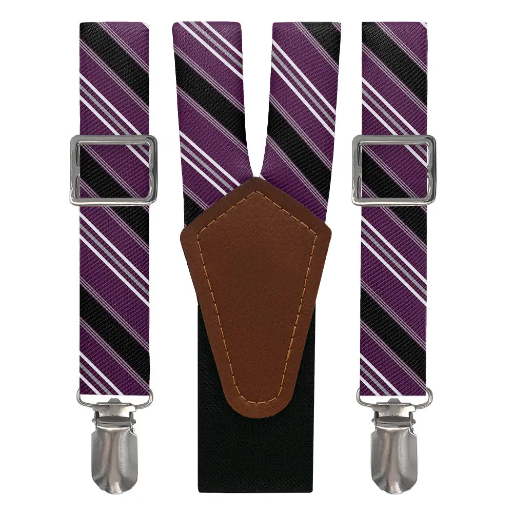 Executive Stripe Pattern Suspenders