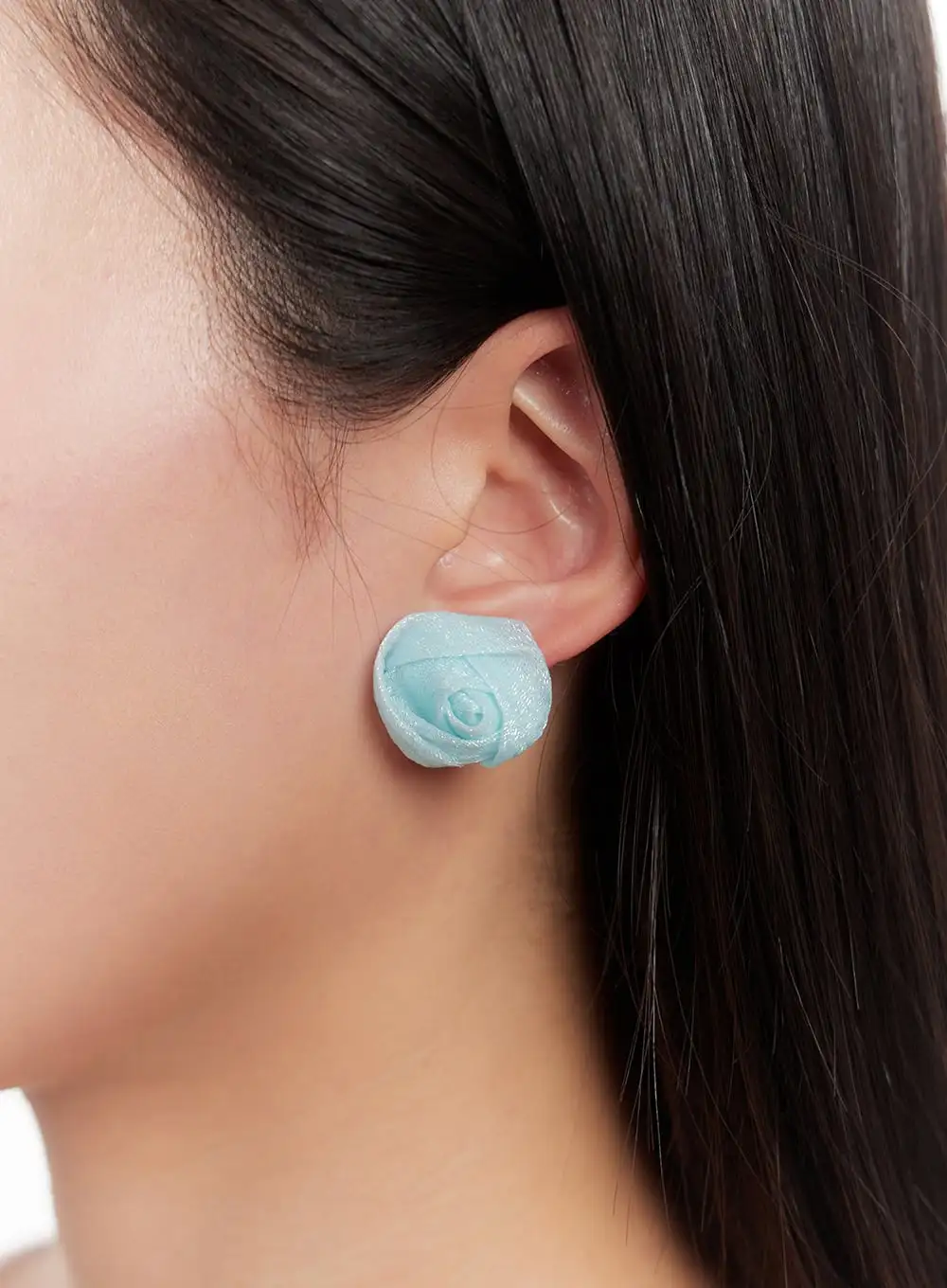 Stainless-Steel Polyester Earrings