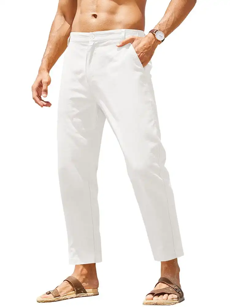 Breathable Linen Pants