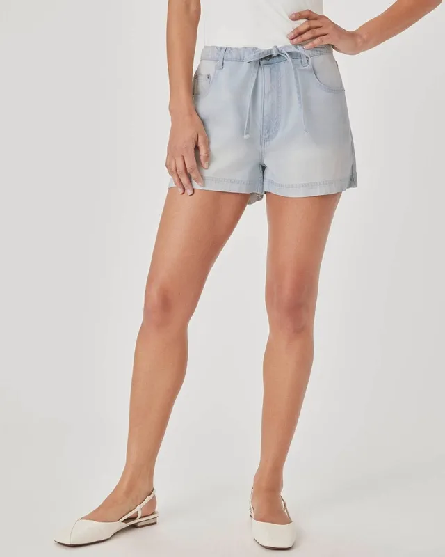 Lounge Denim Short Shorts
