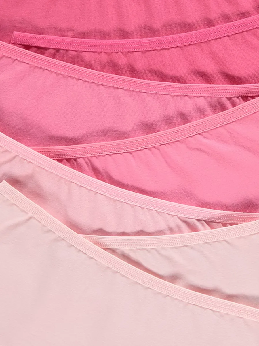 Pink Short Briefs 7 Pack